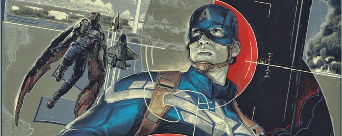 Un poster Mondo pour Captain America: The Winter Soldier