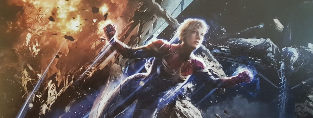 Captain Marvel affronte des Sentinelles Kree dans les premiers concept arts du film