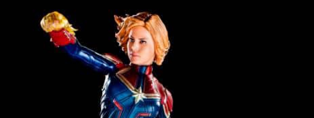 Iron Studios présente sa jolie statuette Captain Marvel
