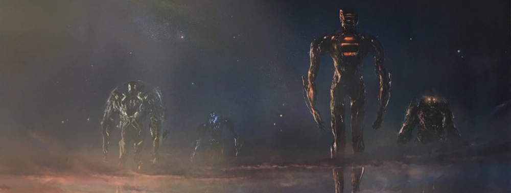 Les Celestials se montrent sur un premier concept-art du film The Eternals