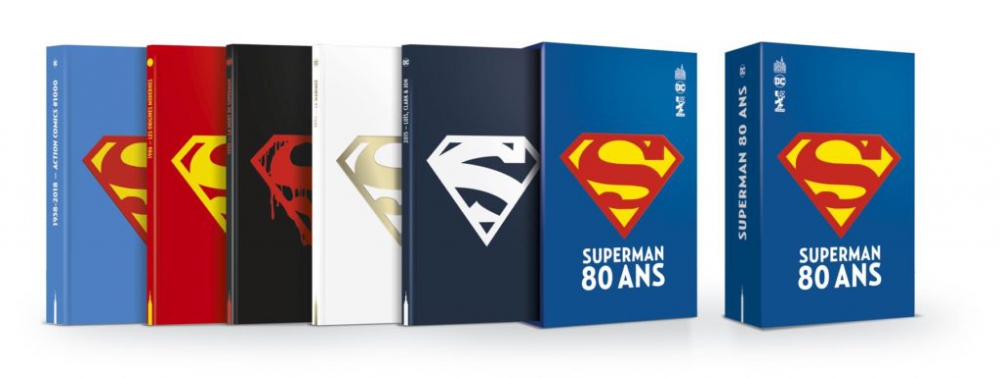 Un visuel et une date pour le coffret 80 ans Superman d'Urban Comics