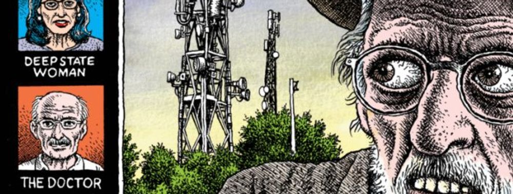 Robert Crumb sort de sa retraite pour l'album Tales of Paranoia