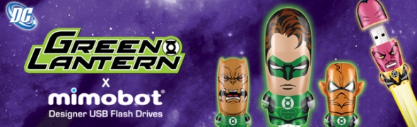 Des clés USB Green Lantern chez Mimoco