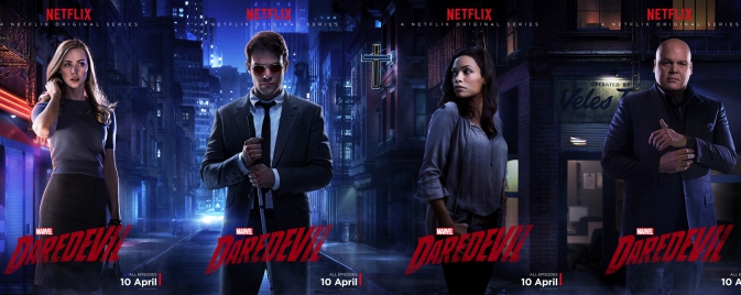 Des affiches individuelles pour les personnages de Daredevil