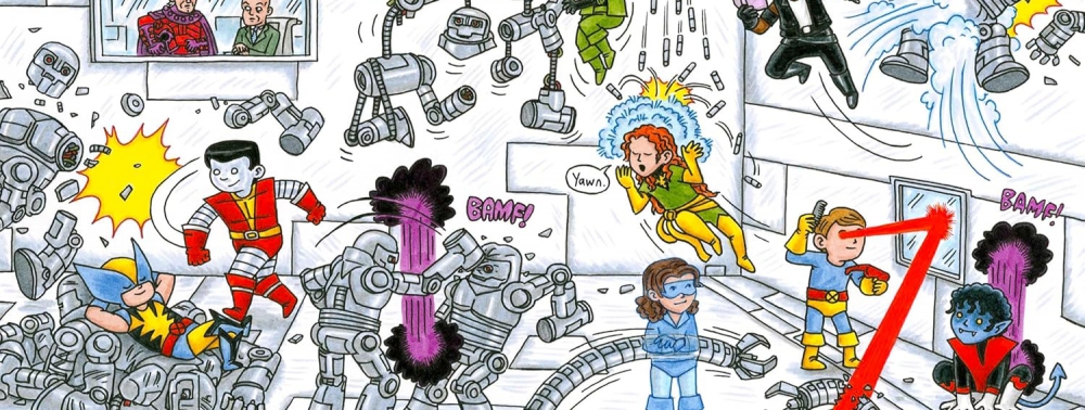 Jeffrey Brown (Dark Vador et fils) s'attaque aux X-Men avec Days of Future Fun en avril 2025
