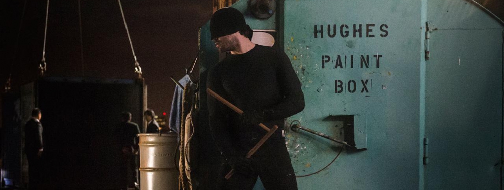 Le costume noir fait son retour sur les photos de tournage de Daredevil saison 3