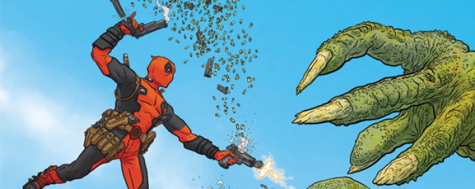 Les premières pages de Deadpool par Tony Moore