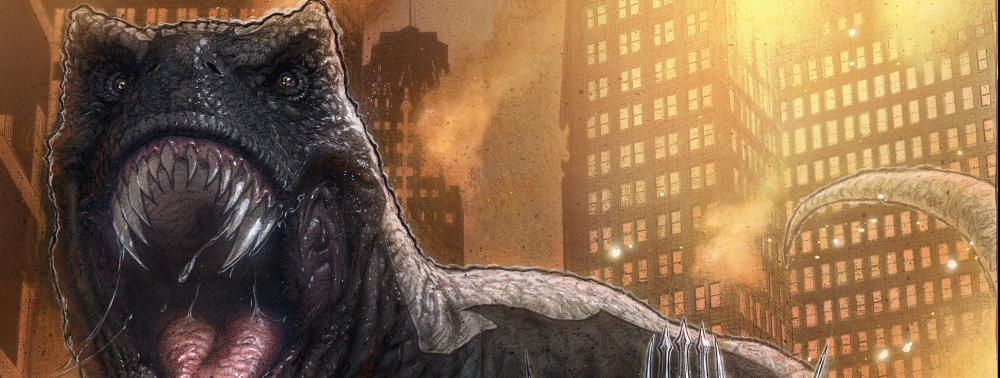 Kaare Andrew dessine le Bat-T-Rex en variante de Death Metal : Legends of the Dark Knights #1