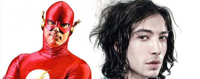 Ezra Miller semble surexcité à l'idée de jouer Flash