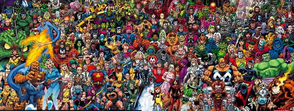 Scott Koblish assemble 700 personnages Marvel en couverture pour Fantastic Four #700