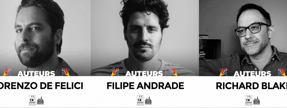 FIBD 2025 : Lorenzo De Felici, Filipe Andrade et Richard Blake également invités par Urban Comics