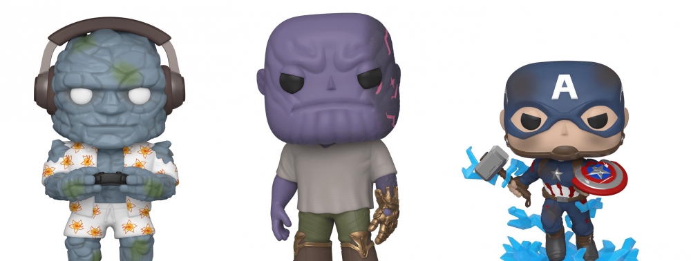 Korg le Gamer, Thanos le retraité et Worthy Captain America dans les nouvelles Funko Pop d'Avengers : Endgame