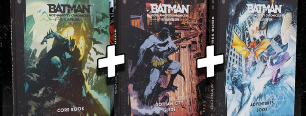 Gotham City Chronicles RPG : la campagne kickstarter est lancée et proche du million de dollars