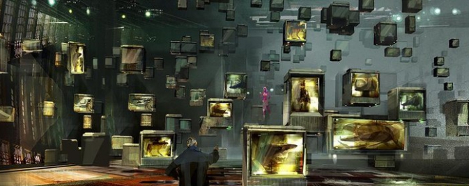 Les concepts-arts de la salle du Collecteur dans Guardians of the Galaxy