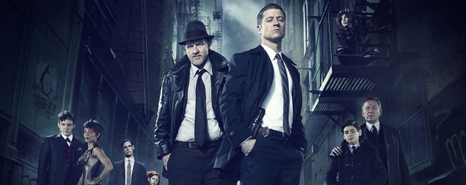 Une image inédite du casting pour la série Gotham