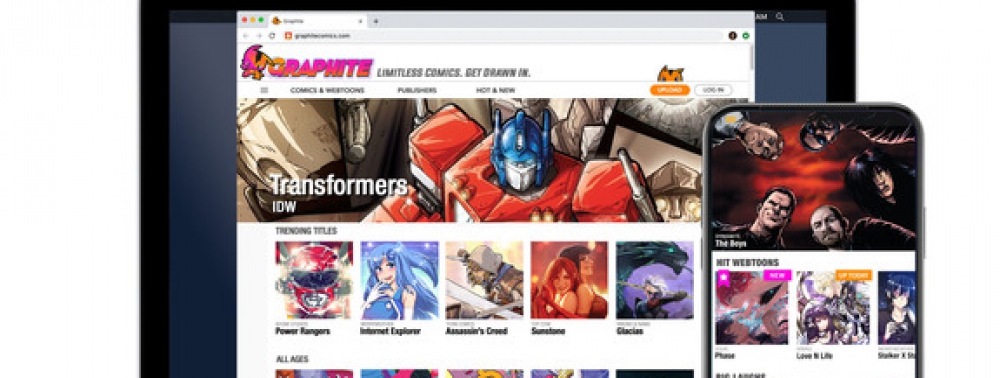 Graphite, une nouvelle application à la ''Netflix/Spotify/Youtube'' pour les comics en numérique