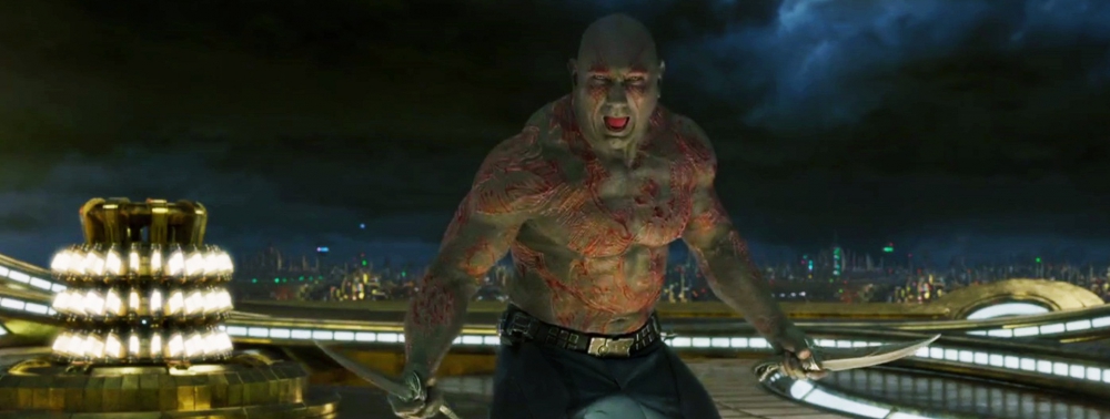 Dave Bautista n'a pas tout de suite aimé son rôle dans les Gardiens de la Galaxie Vol. 2