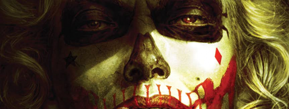 Harley Quinn présente un look macabre en couverture de Batman : Damned #2