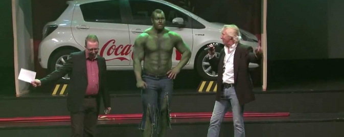 La Montagne de Game of Thrones fait un Hulk convaincant