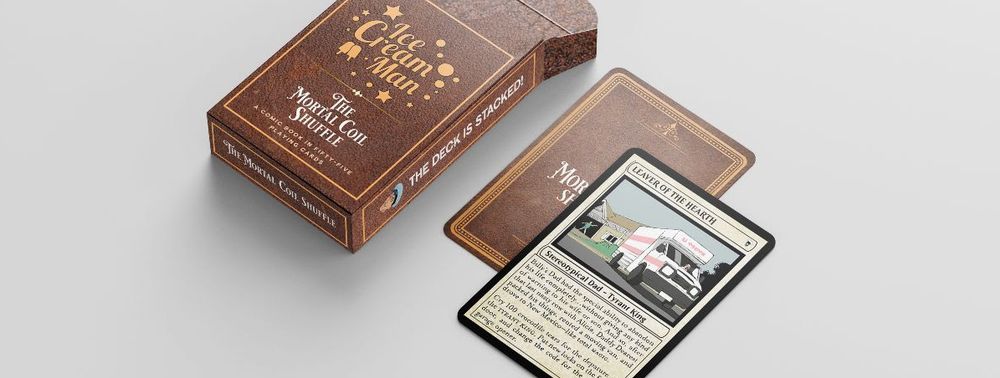Ice Cream Man s'offre un one-shot... sous forme de jeu de 54 cartes !