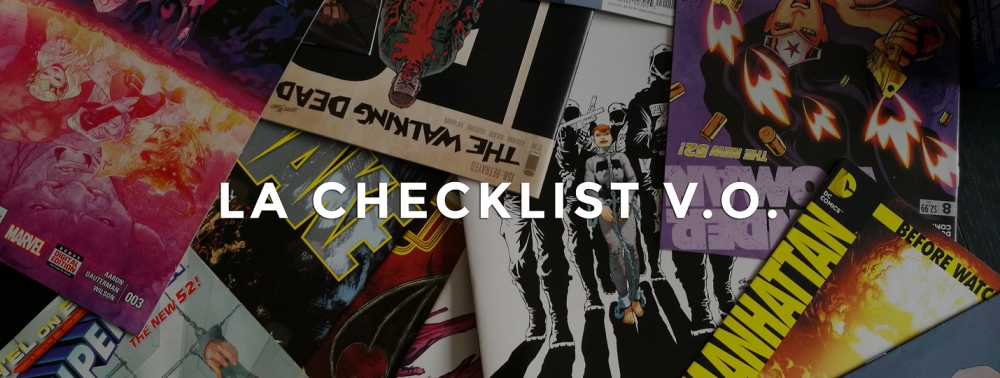 La Checklist V.O de la semaine : 26 octobre 2016