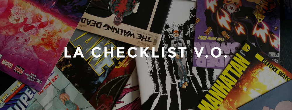 La Checklist V.O de la semaine : 2 novembre 2016