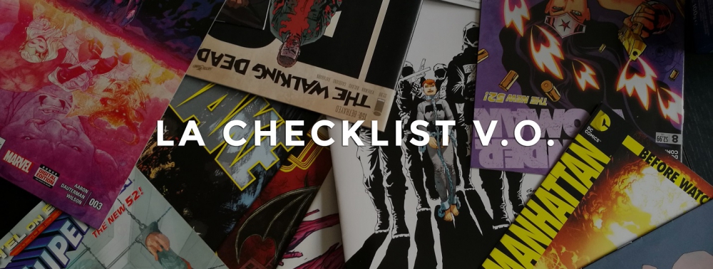 La Checklist V.O de la semaine : 23 novembre 2016