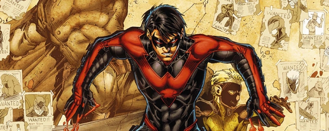 Le logo New 52 de Nightwing déposé par DC Comics