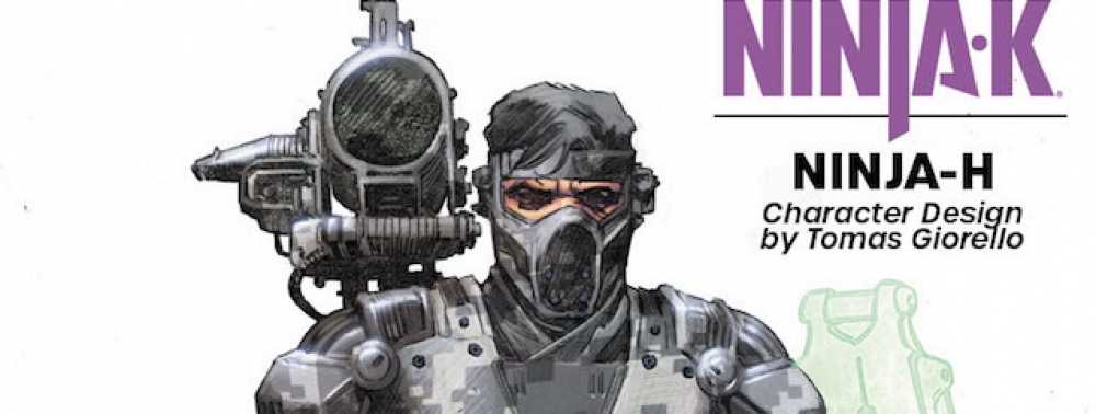 Valiant Comics dévoile une galerie de designs pour l'arrivée du titre Ninja-K