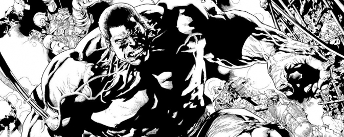 Une première planche de Leinil Yu pour The Indestructible Hulk 