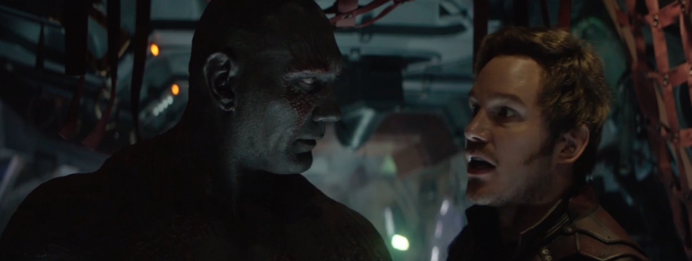 Star-Lord et Drax se prennent la tête dans une première scène coupée d'Avengers : Infinity War