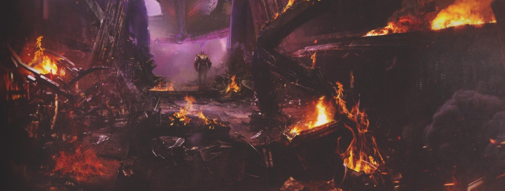 La scène d'ouverture d'Avengers : Infinity War est aussi explorée en concept arts