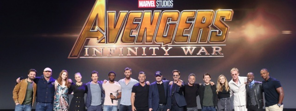 Découvrez l'arrivée du casting d'Avengers : Infinity War sur scène pendant la D23