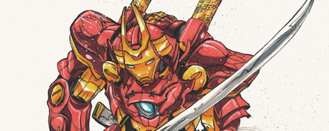 Iron Man devient un magnifique samouraï le temps d'un fanart