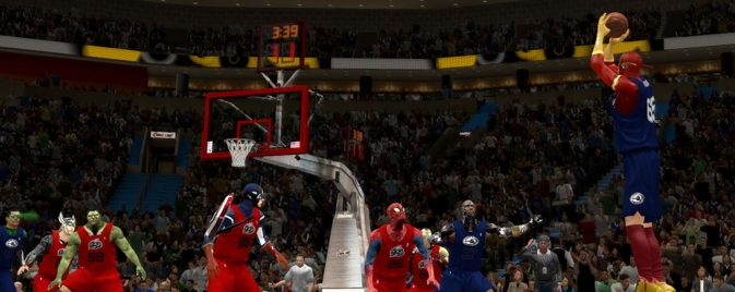 Un mod Justice League Vs. Avengers dans NBA 2K14