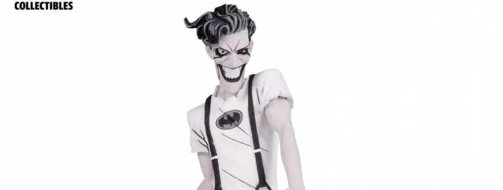 Le Joker de Batman : White Knight s'invite aussi en Black & White chez DC Collectibles