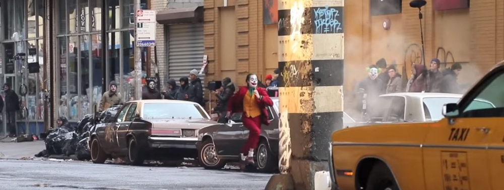 Il court il court, le Joaquin Phoenix, sur une nouvelle vidéo du tournage de Joker