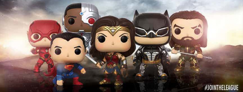 Funko dévoile ses POP! Vinyl Justice League