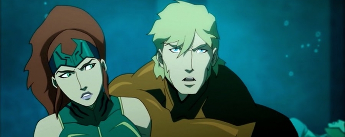 9 minutes du film d'animation Justice League: Throne of Atlantis