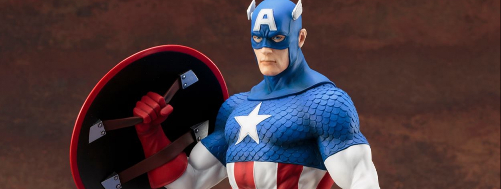 Kotobukiya dévoile une nouvelle statue Captain America ARTFX+