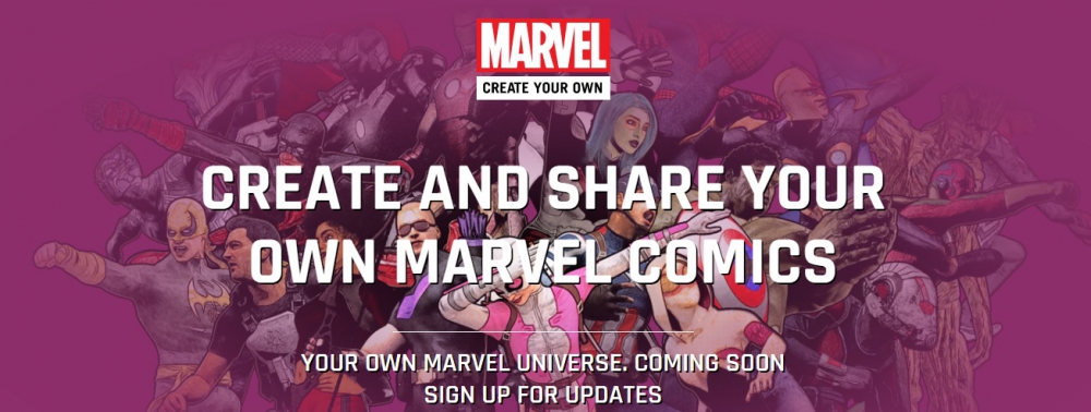 Marvel annonce Create Your Own, pour vous laisser faire vos propres comics sans sexe ni violence