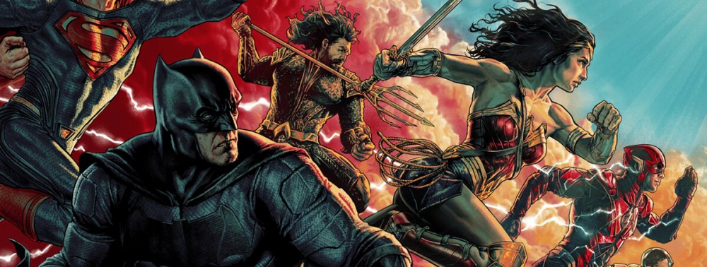 Lee Bermejo signe un poster Mondo pour Justice League