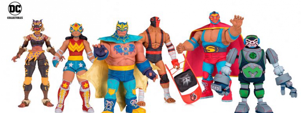 DC Collectibles réimagine ses héros en luchadors et c'est extra