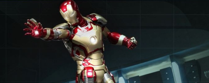 L'armure XLII d'Iron Man 3 par Hot Toys