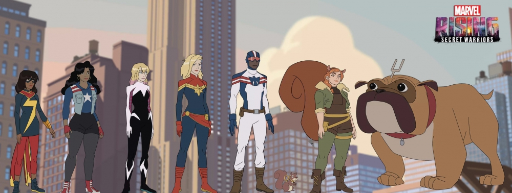 La nouvelle franchise animée Marvel Rising présente ses personnages