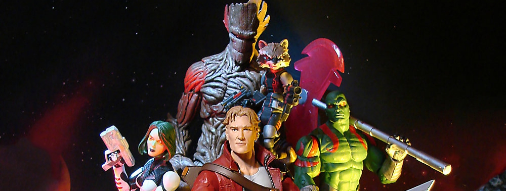 Des figurines Guardians of the Galaxy débarquent chez Marvel Select