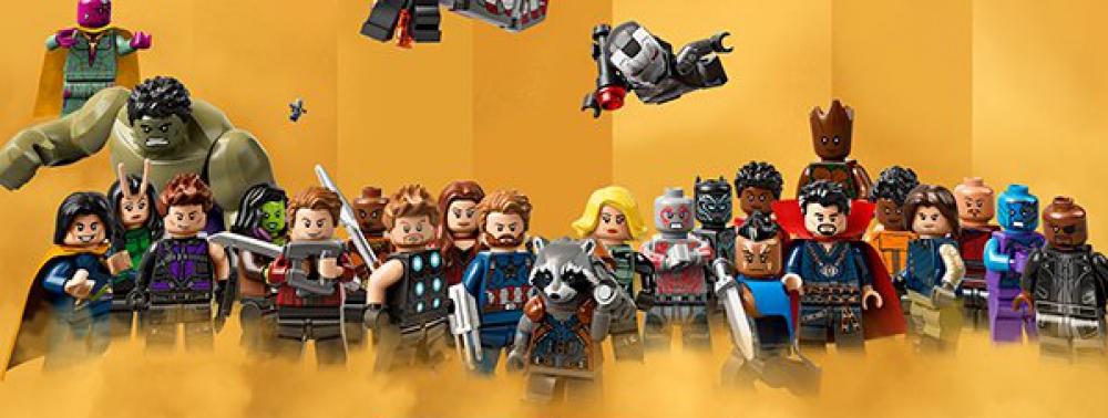 Lego participe aussi à l'anniversaire des dix ans de Marvel Studios