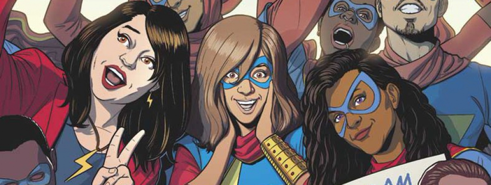 Jamie McKelvie dessine la couverture du dernier Ms. Marvel de G. Willow Wilson