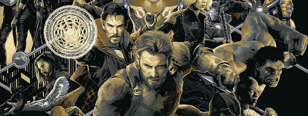 Mondo présente une superbe affiche Avengers : Infinity War pour la SDCC 2018