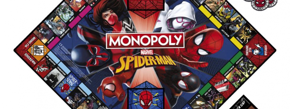 Pour Noël 2022, le Monopoly se décline aux couleurs du Spider-verse et de Black Panther